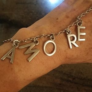 Sterling Silver charm bracelet